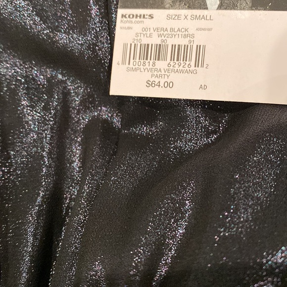 Simply Vera Vera Wang Long Sheer Sleeve Dress. Size XS - Picture 15 of 15